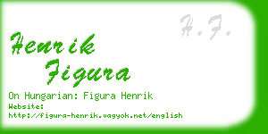 henrik figura business card